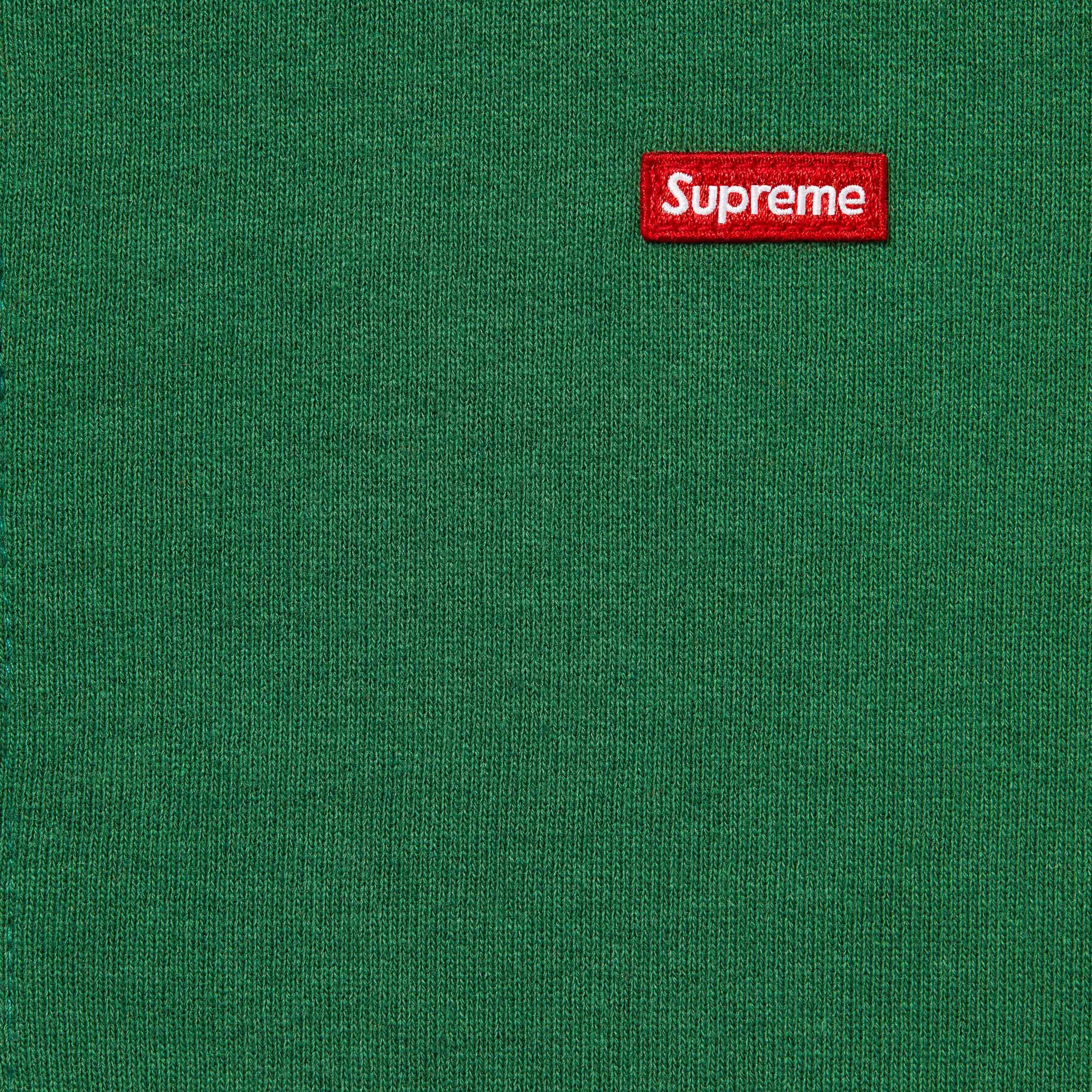 Small Box Zip Up Hooded Sweatshirt view 4